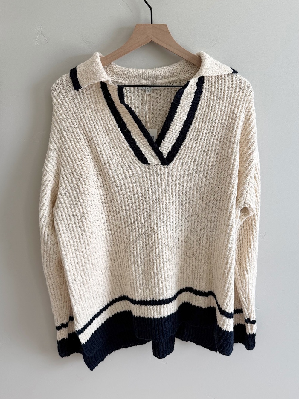 Z Supply Hammond Oversized Polo Sweater - Picture 4 of 7